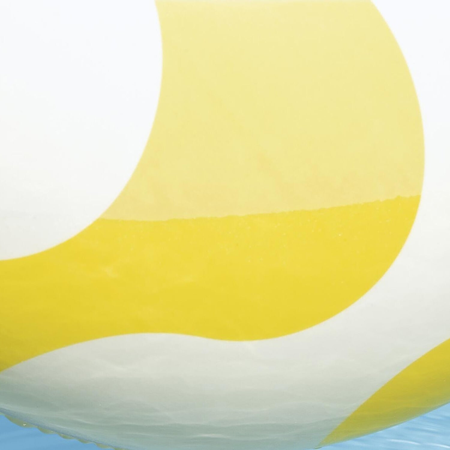 Comfort Plush: Baby Float - Yellow Wavy Square