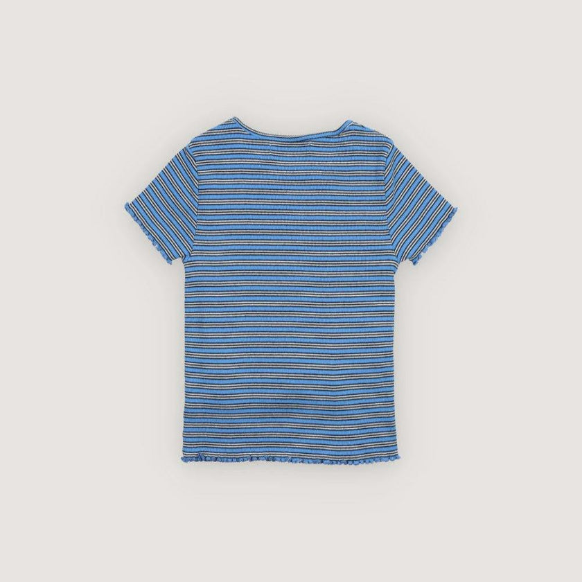 TNS Rib Tee Summer Midnight Mini Stripes