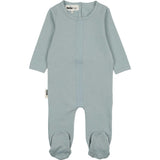 Elegant Embroidered Long Sleeve Footie