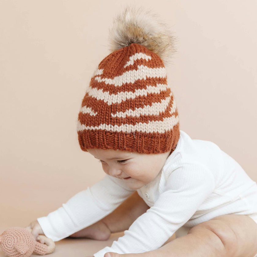 Tiger Hat - Cinnamon/Latte