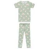 2pc Short Sleeve Pajamas with Pants - Baker