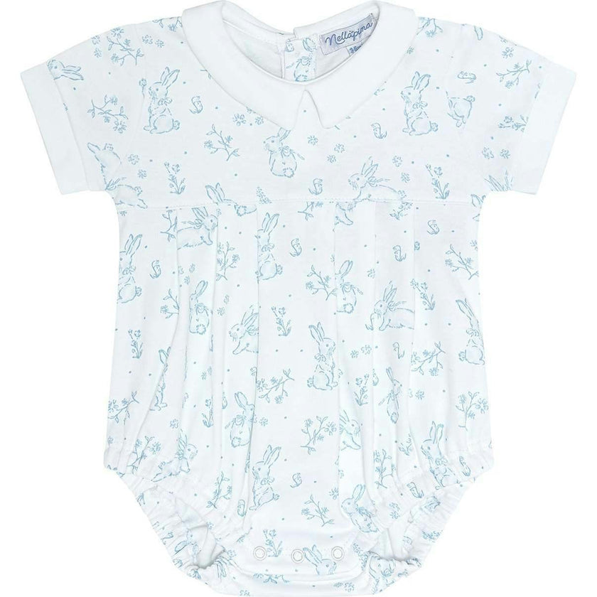 Blue Toile Bubble