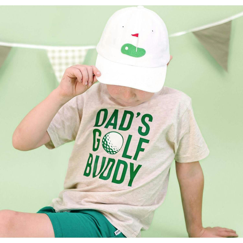 Dad's Golf Buddy Short Sleeve T-Shirt - Natural Heather