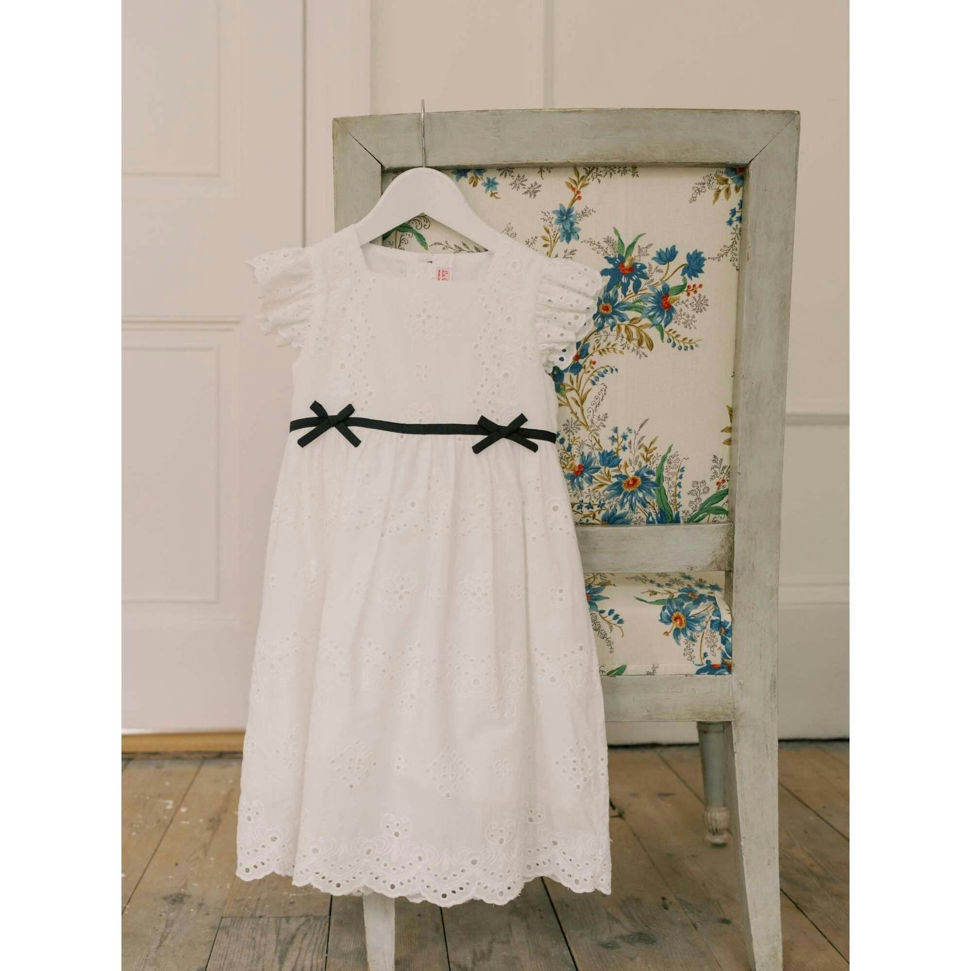 Nicky Hilton x La Coqueta Ivory Edie Girl Dress