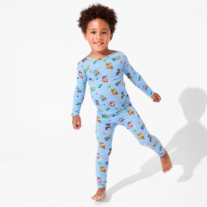PAW Patrol: Varsity Blue Bamboo Kids Pajamas