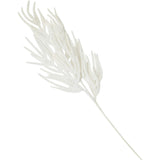 Real Touch Flocked White Norfolk Pine Branch Christmas Spray - 37"