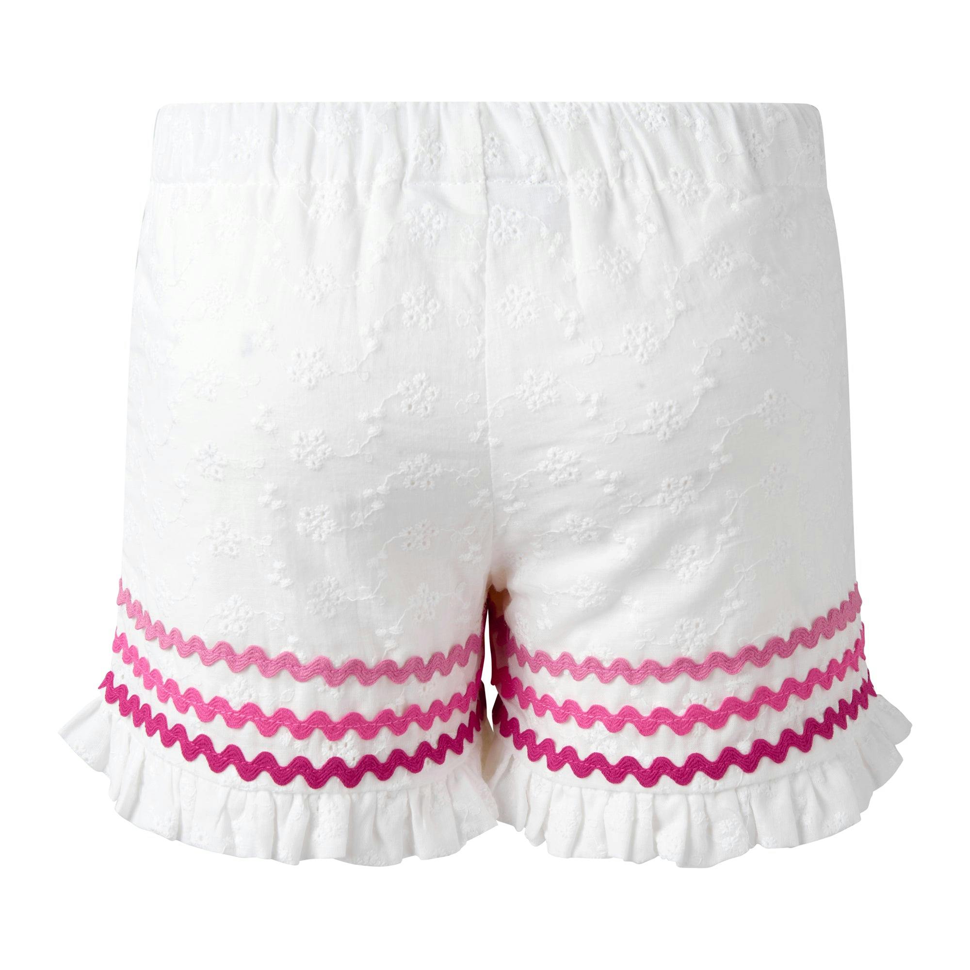 Eyelet Ric Rac Short Set
