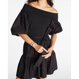 Women's Short Georgia Dress, Black