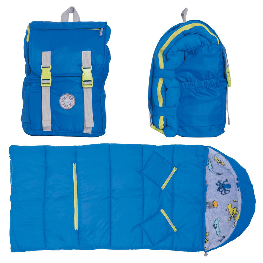 Sleep-N-Pack™ – Little Kid Size | Glow-In-The-Dark Collection: Glow Sea Critters