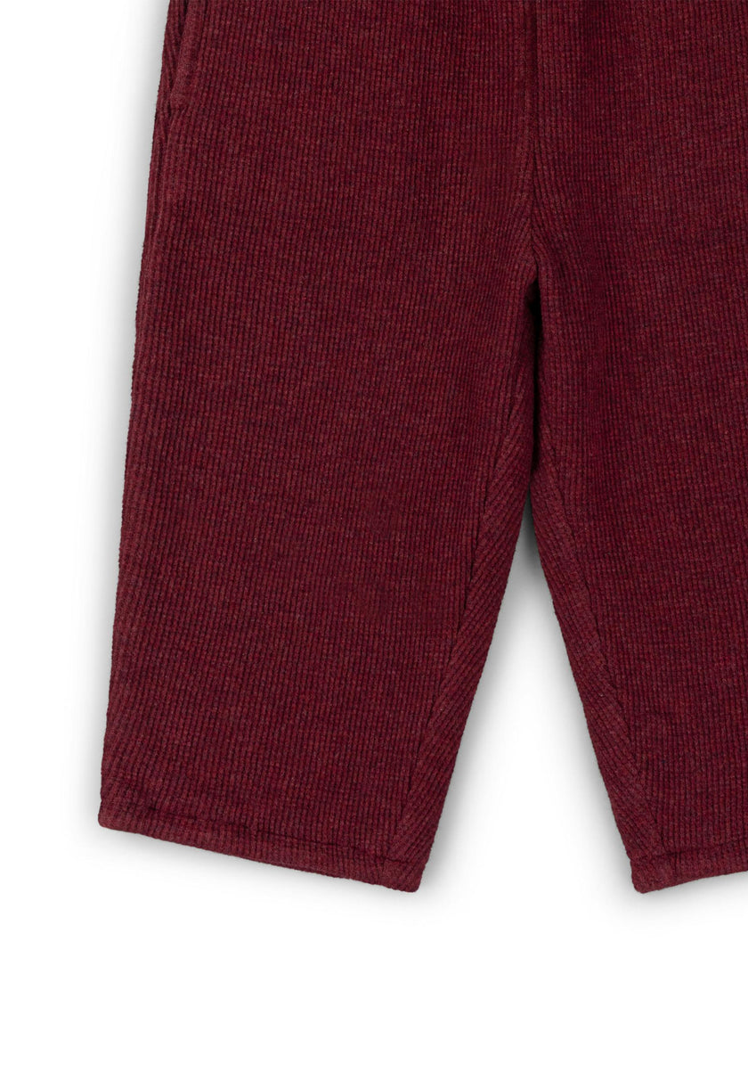 Rhubarb Waffle Comfy Trousers, Purple