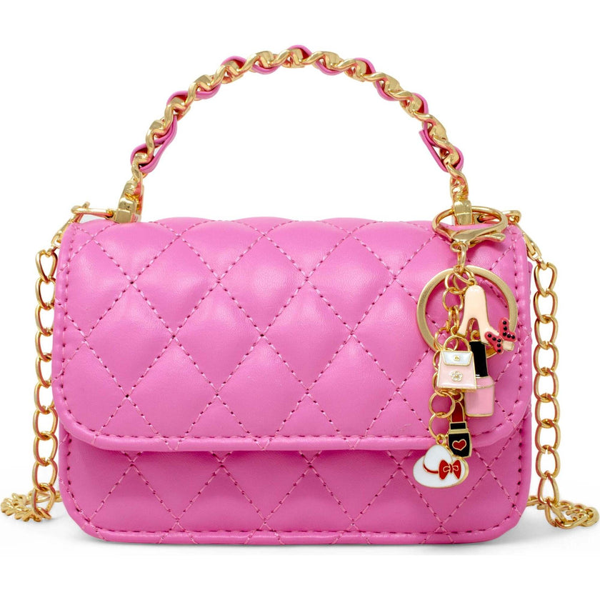Girl's Classic Link Chain Top Handle Handbag