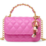 Girl's Classic Link Chain Top Handle Handbag