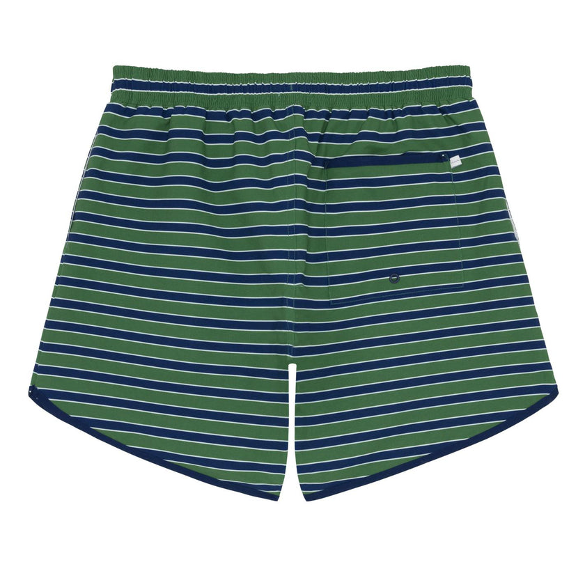 men's evergreen stripe boardie