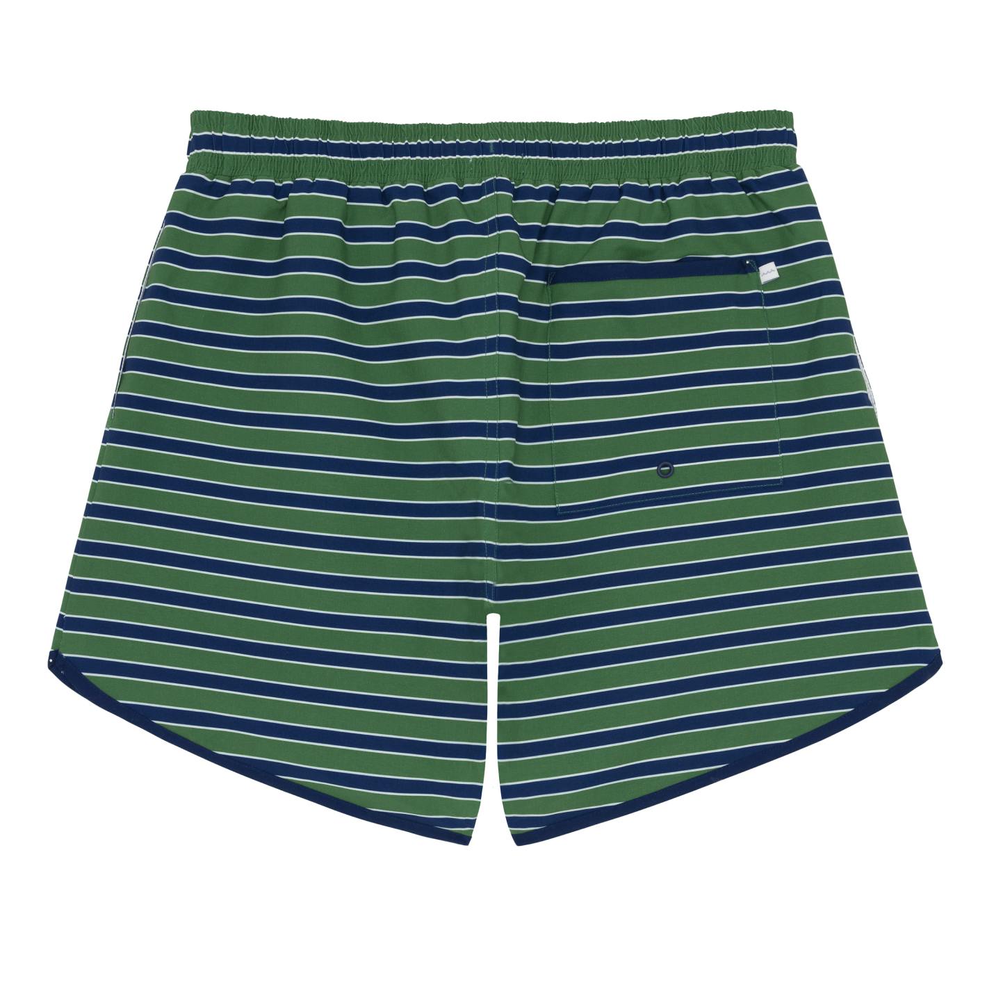 men's evergreen stripe boardie