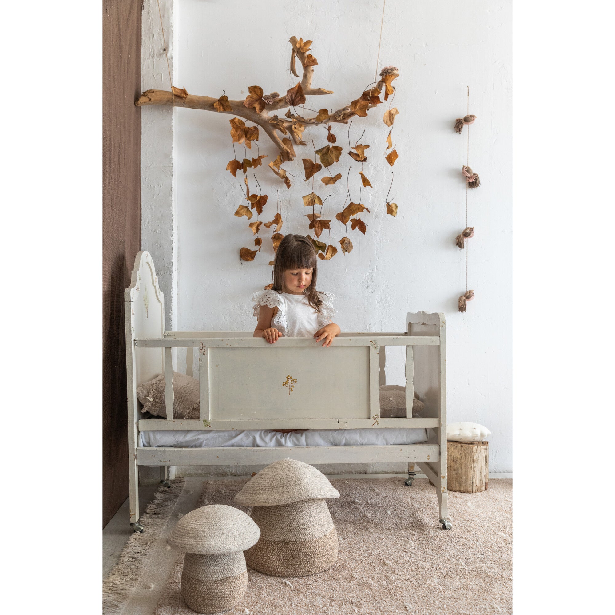 Mini Mushroom Basket