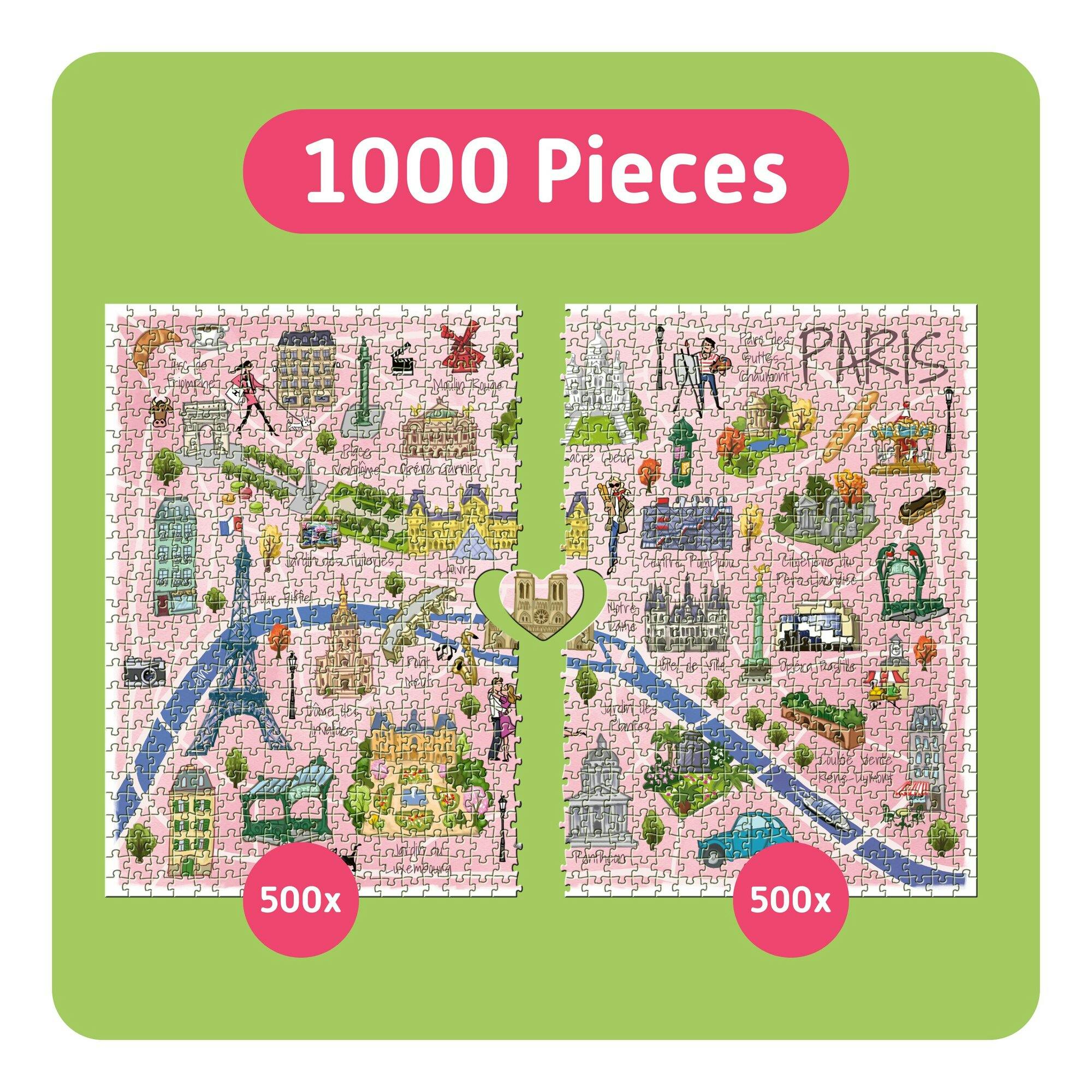 TeamPuzzle: Paris - 1000pc
