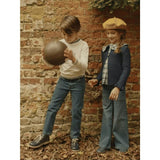 Blue Denim Enola Girl Wide Leg Jeans
