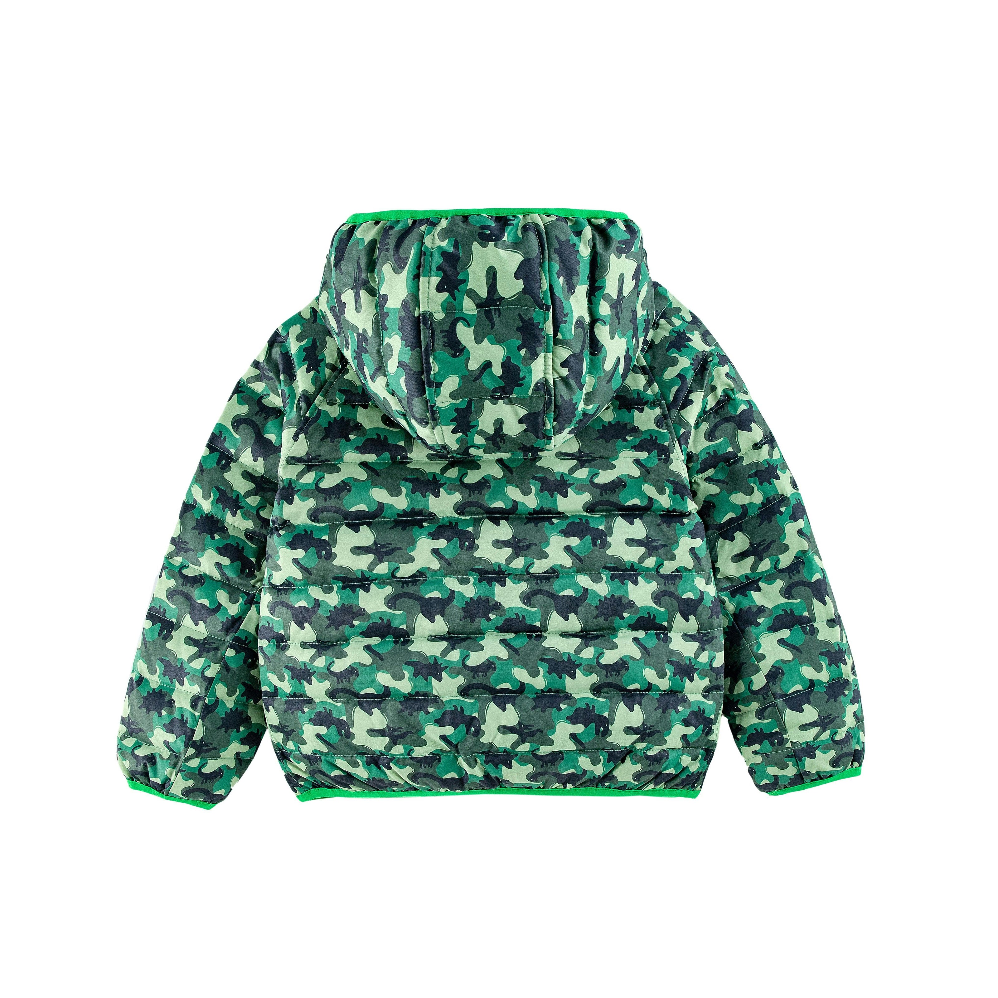 Ryan Reversible Puffer Hood Zipper Down Jacket