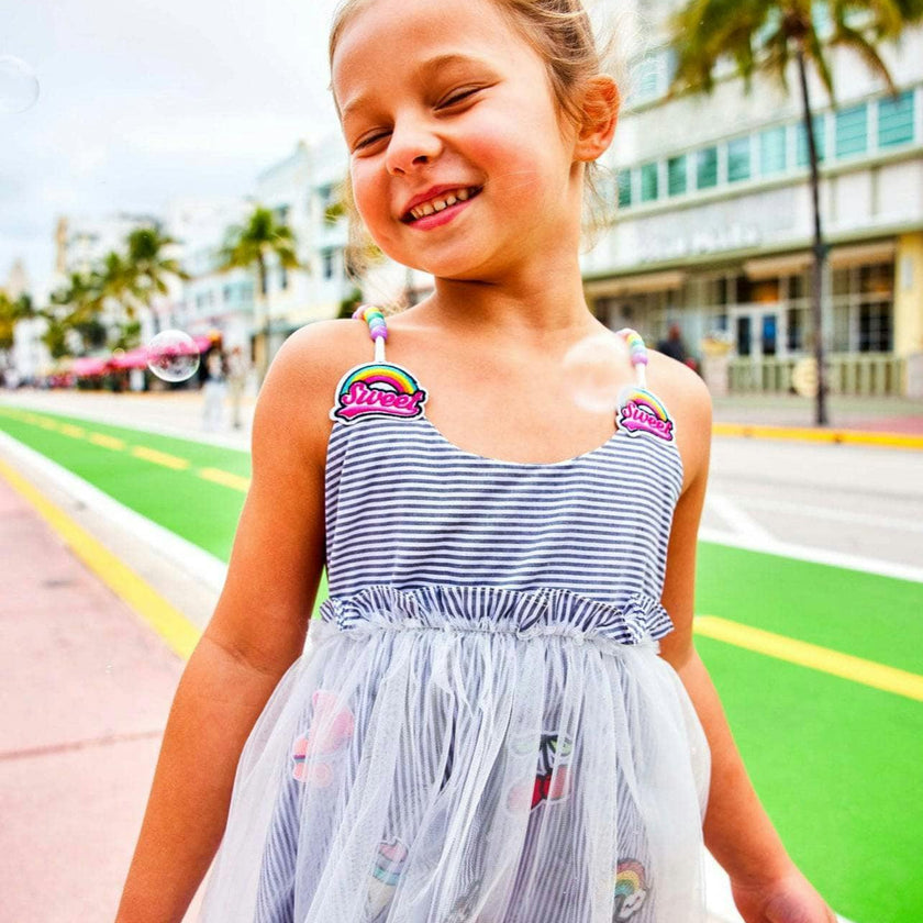 Sweet Candy Lovers Patch Dress