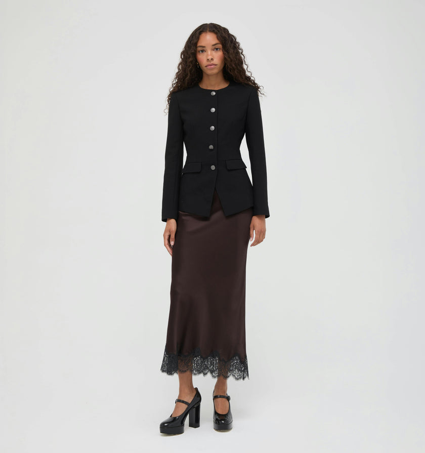 The Warby Jacket -  Black