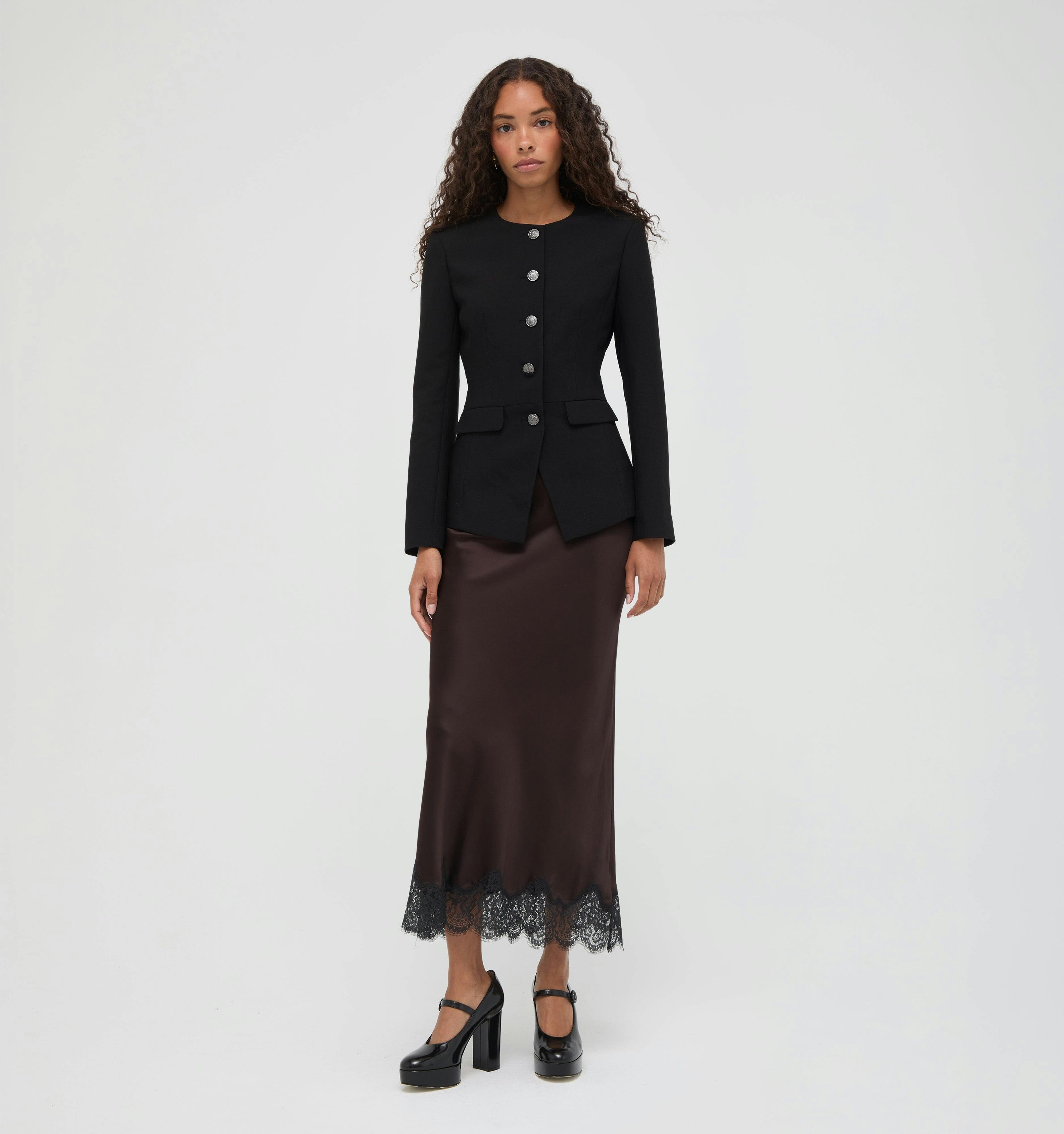 The Warby Jacket -  Black