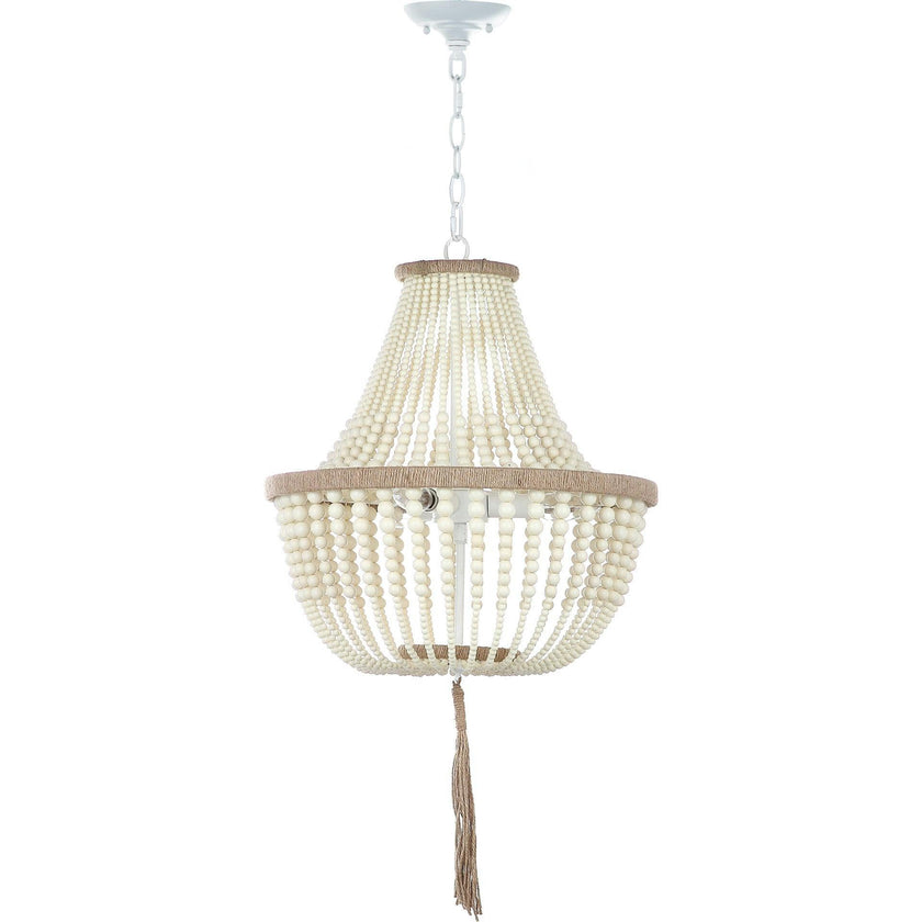 Kristi 3-Light Beaded Pendant