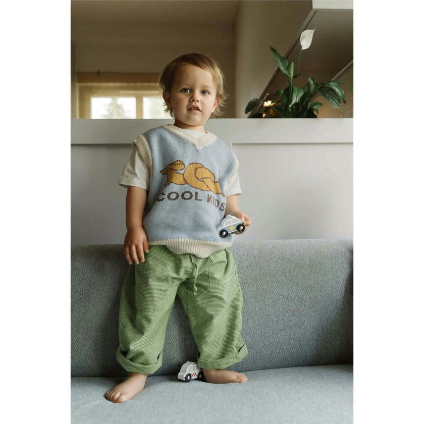 children's cotton vest - twisted dog