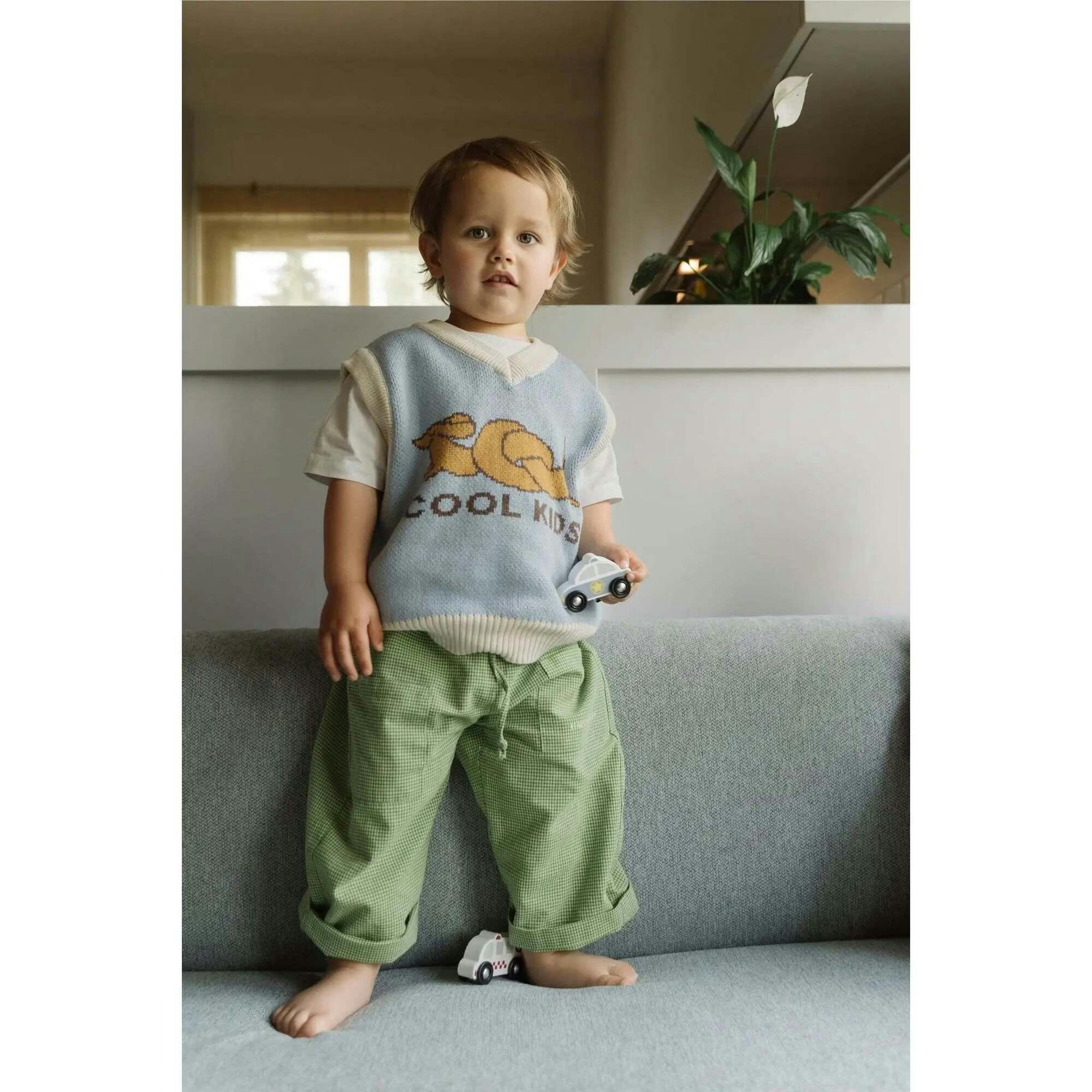 children's cotton vest - twisted dog