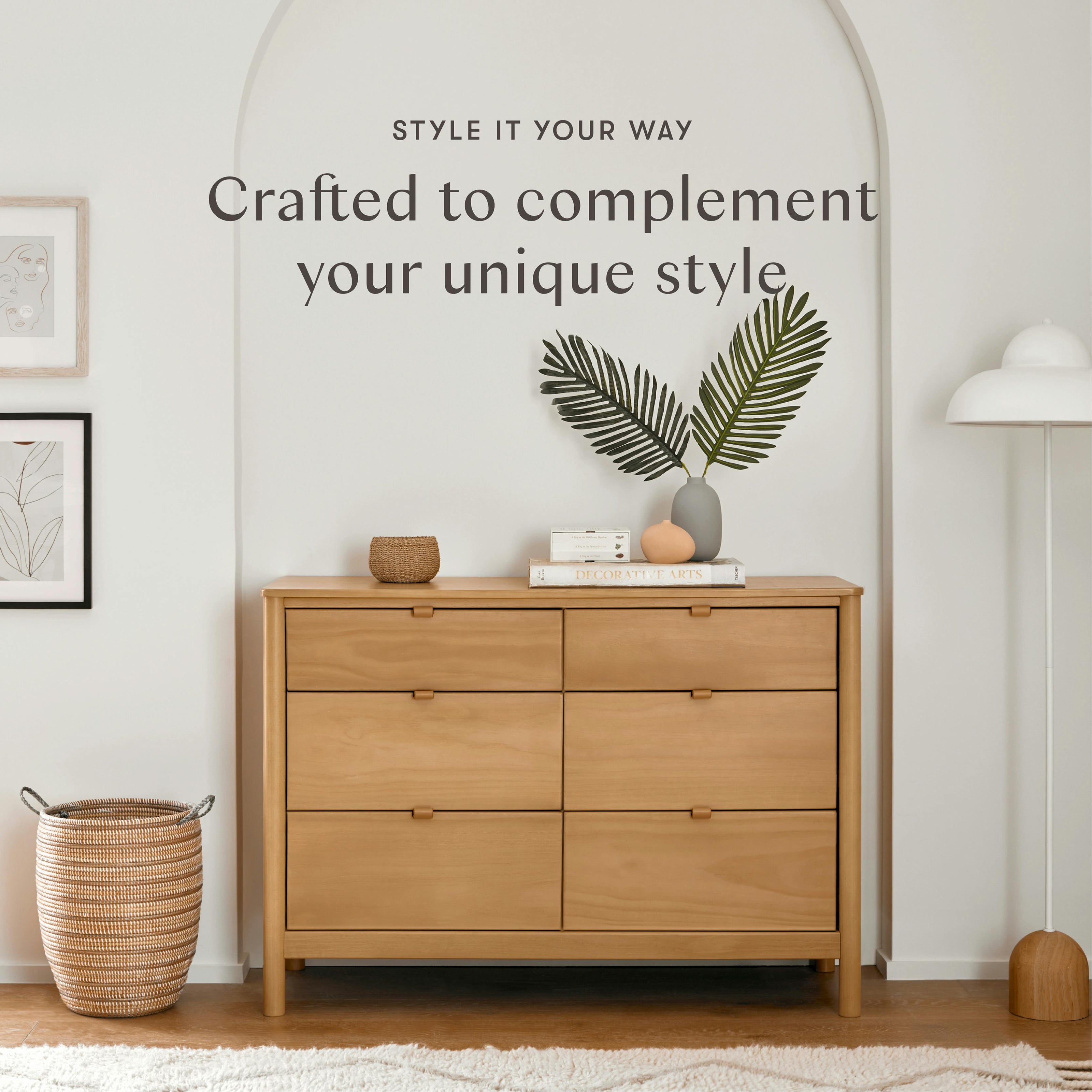 Bondi 6-Drawer Assembled Dresser (48