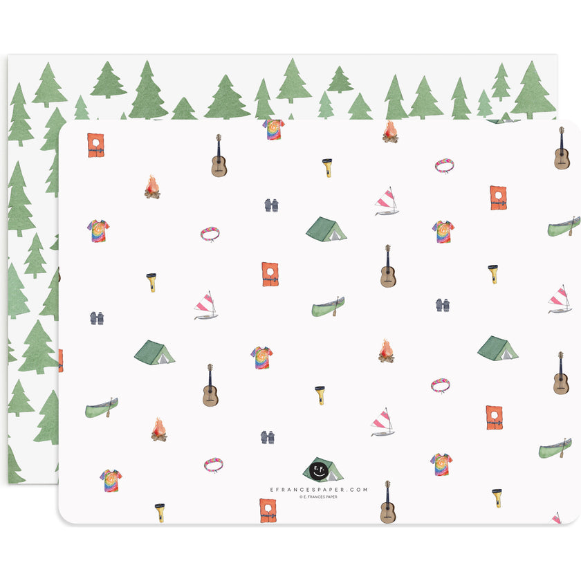 Set of 8 Flat Notecards
