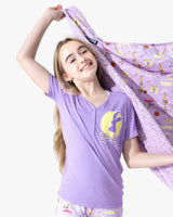 Lola Bunny Bamboo Sherpa Blanket
