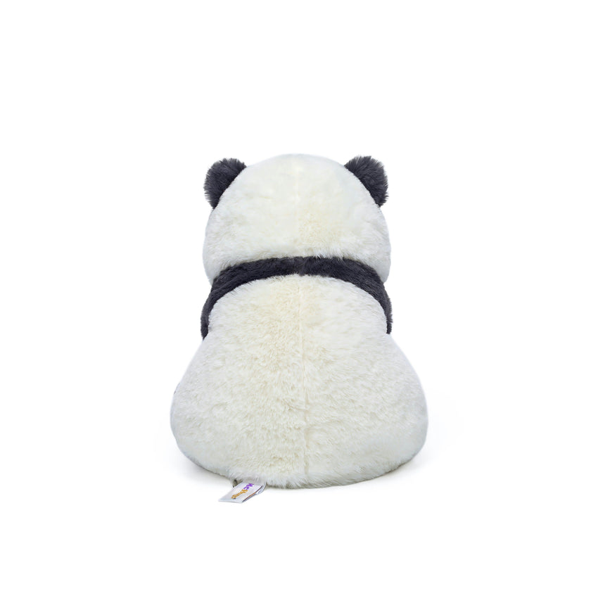 McHugs Smiling Panda Momo Bear Weighted Plush Animal 25cm