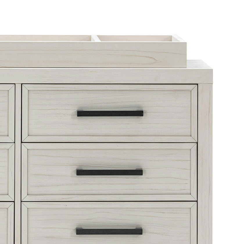 Universal Wide Removable Changing Tray in White Driftwood