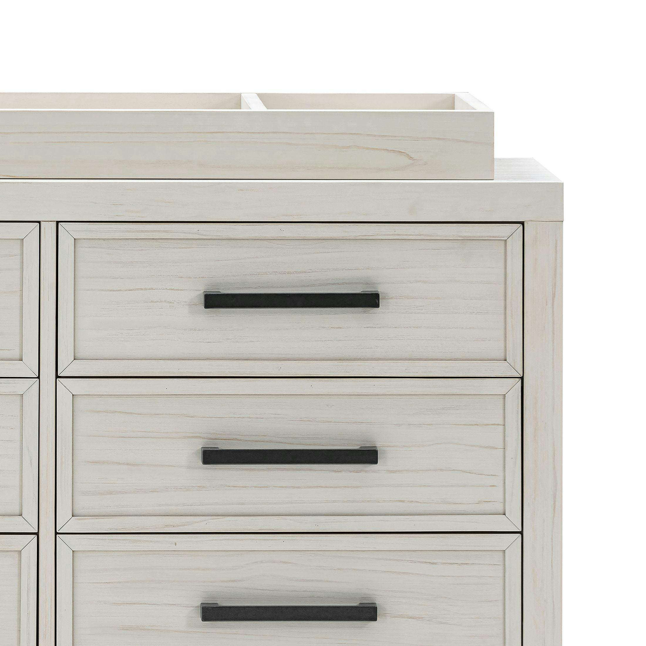 Universal Wide Removable Changing Tray in White Driftwood