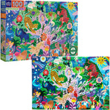 100 Piece Puzzle: Tree of Wildlife