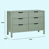 Carter's Colby 6-Drawer Dresser