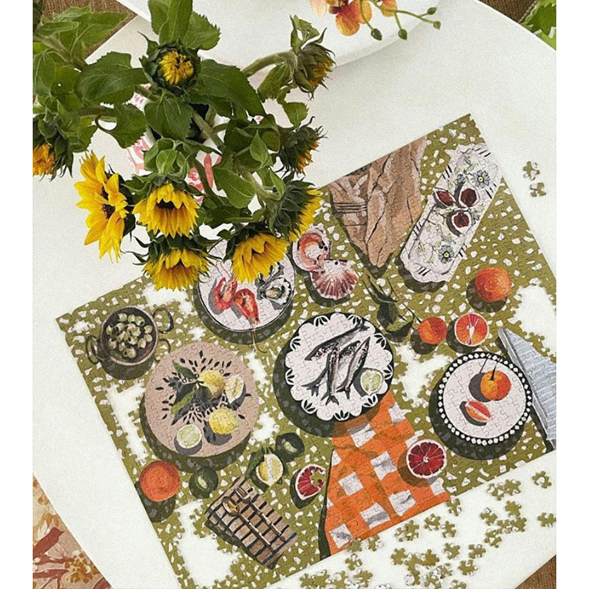 JOS: 1000 Piece Puzzle - Table By The Sea