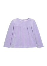 Lisle Top - Lavender Velour