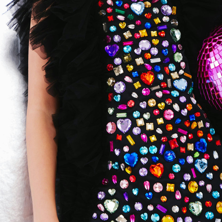Bejeweled Gem Dress