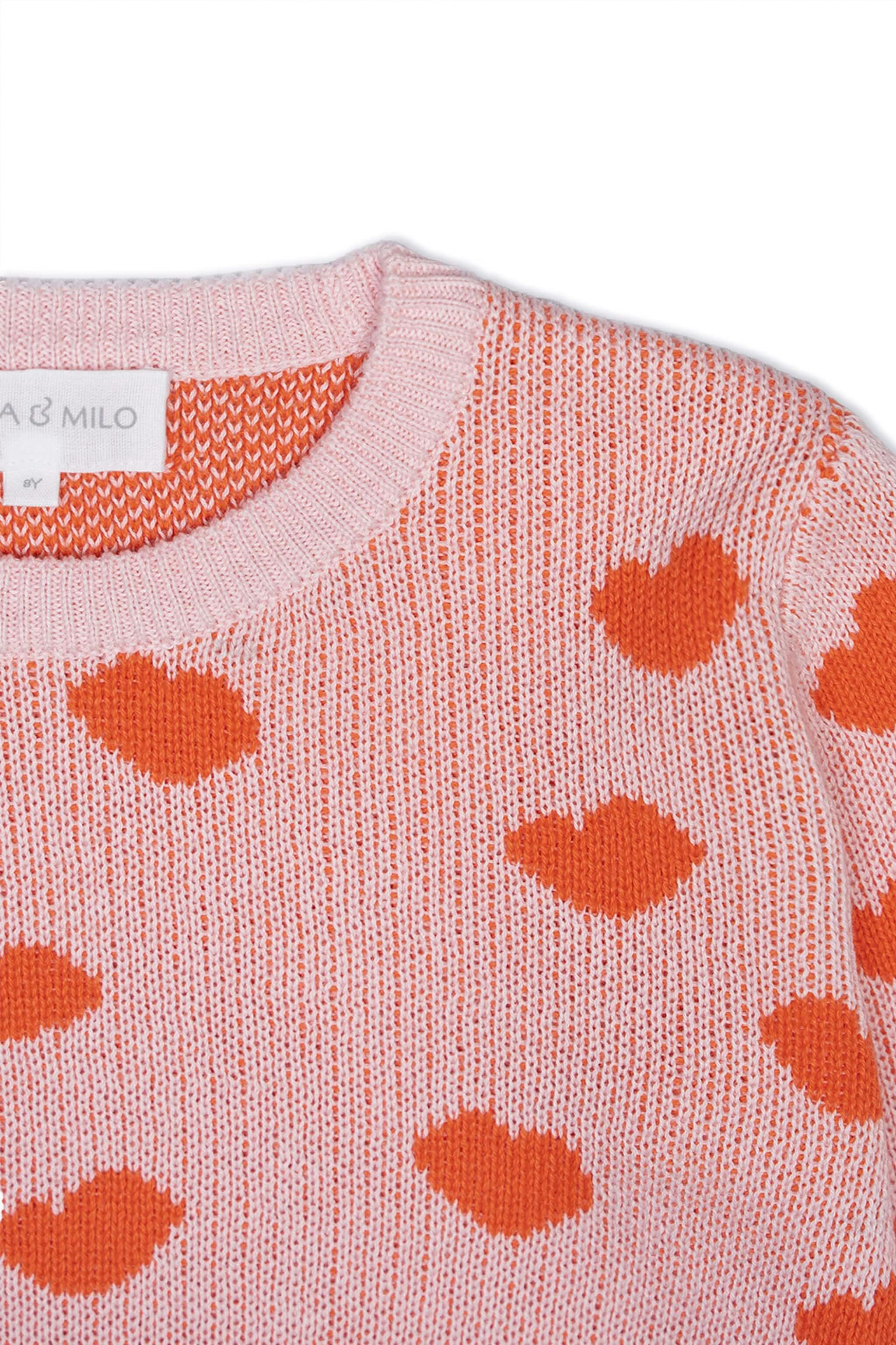 Love Hearts Jumper | Rose