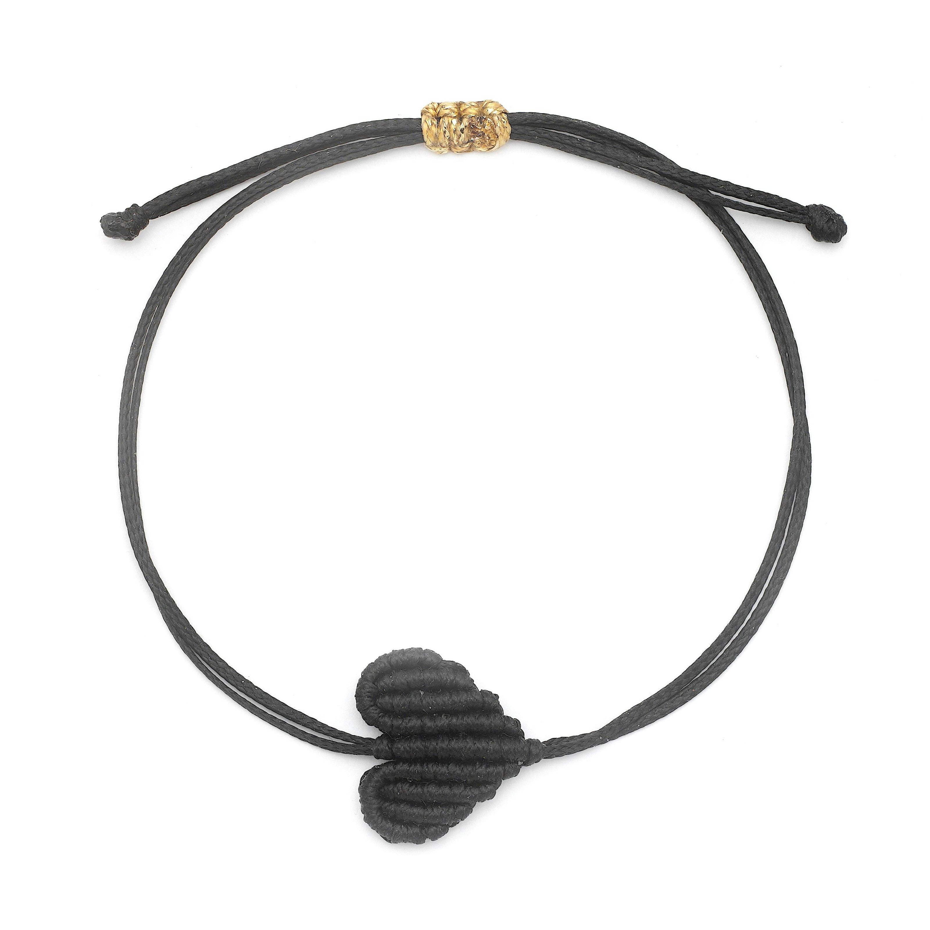 Liquorice Heart Bracelet