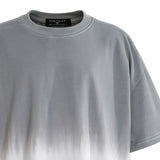 Gray to White Gradient T‑Shirt
