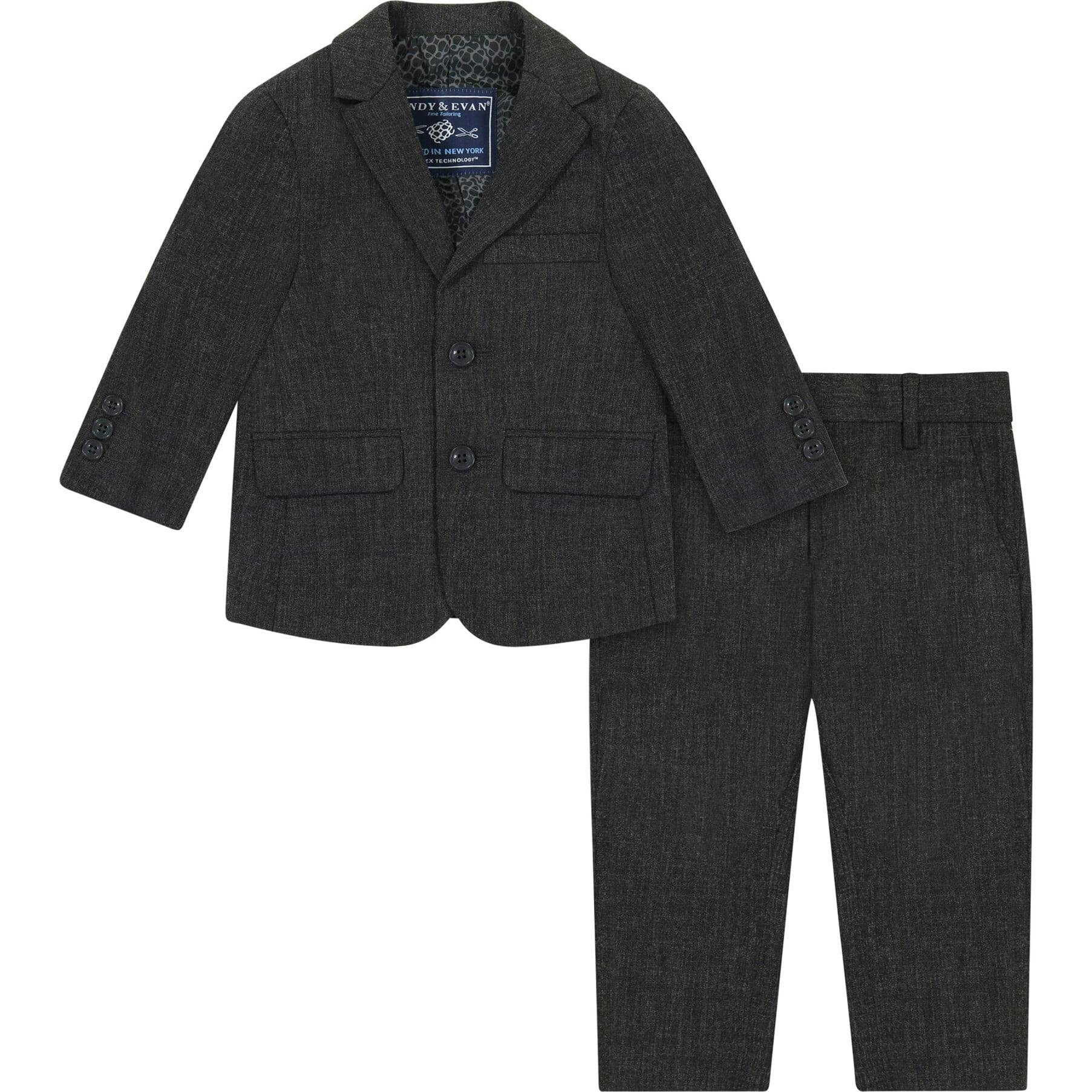 Infant Boy Stretch Suit with Comfy-Flex Technology™