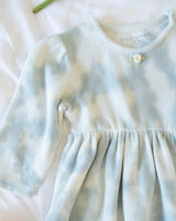 Tie-dye Dress in Baby Blue