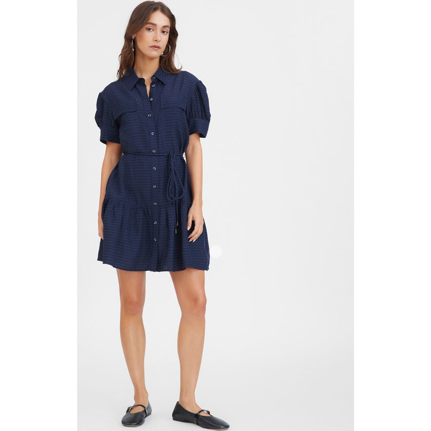 Women's Short Carrington Dress, Navy