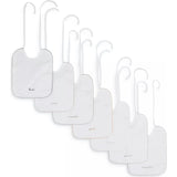 BONPOINT Embroidered Day Of The Week Bibs - Blanc