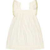 Mini Sandrine Women's Dress Gold Dobby, Gold