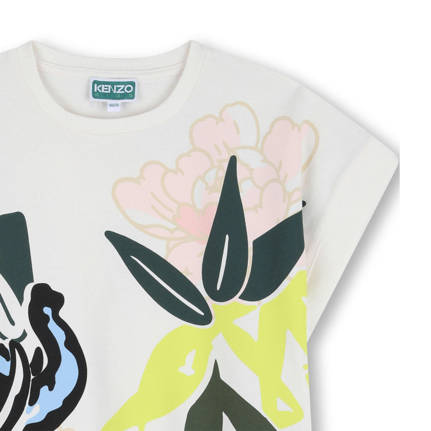 Off White Kenzo Graphic Dress