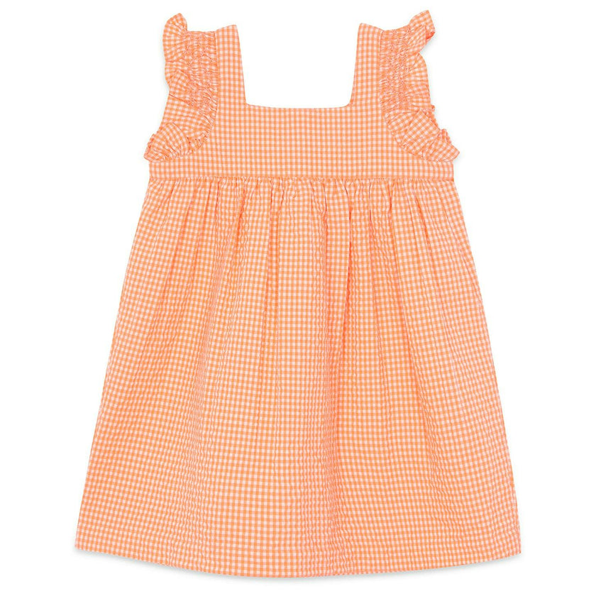 BONTON Nonna Dress - Carreau Fluo