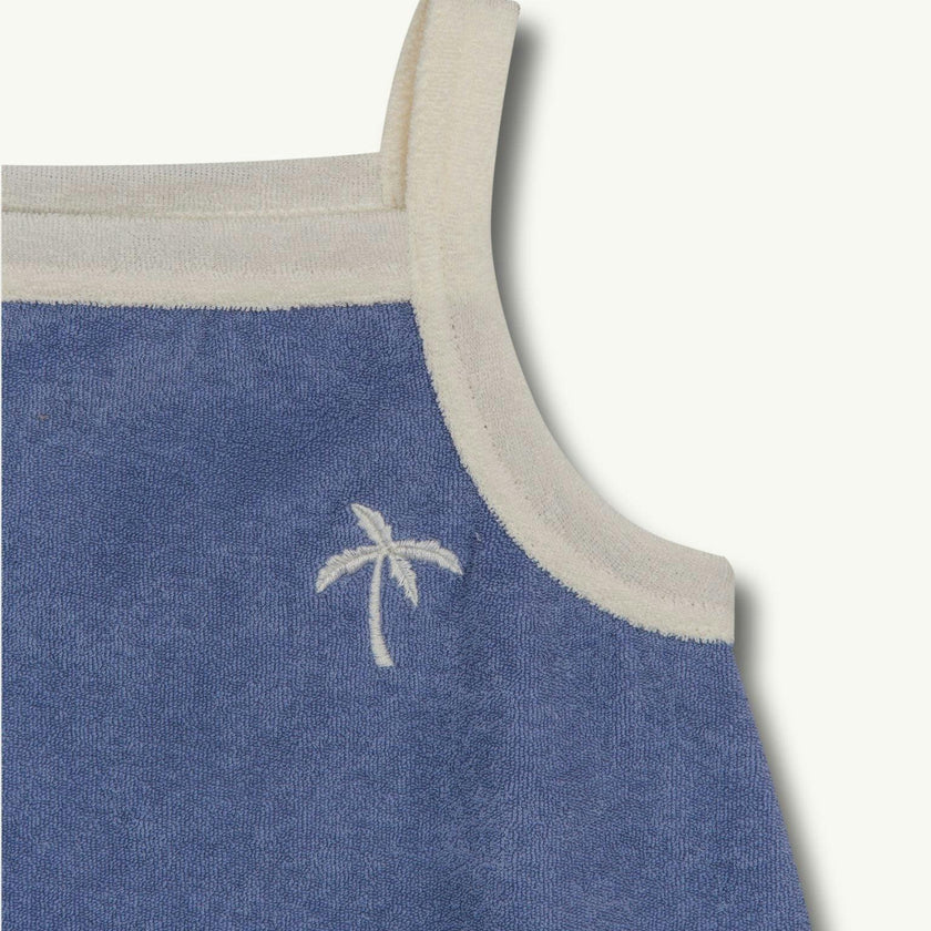 children's terry romper - berry breeze